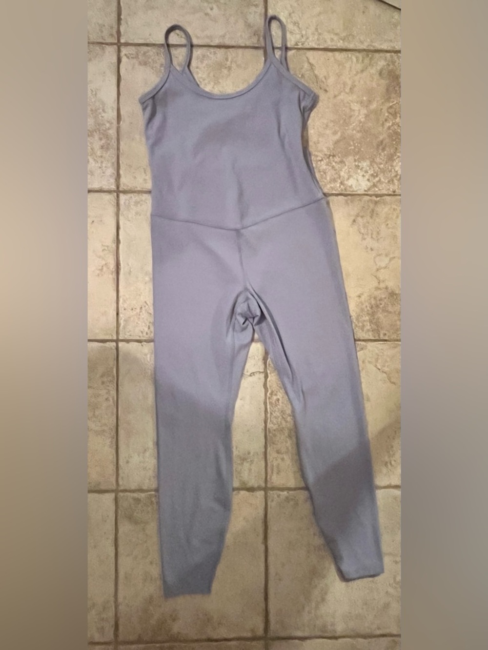 All in motion Lavender Scoop-Neck Tank Jumpsuit